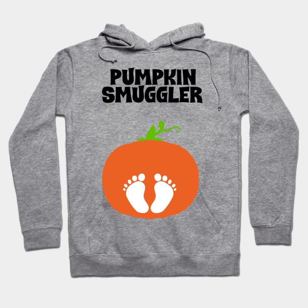 Pumpkin Smuggler Hoodie by Coral Graphics